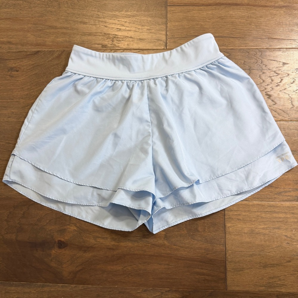 Abercrombie Kids‎ YPB Light Blue Athletic Shorts Built-in Liner Size 15 16